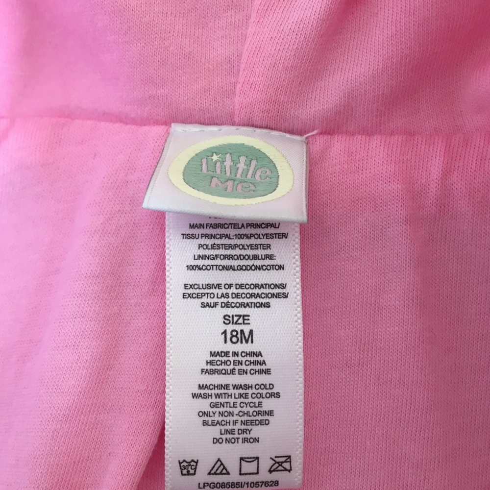 Little me 18M floral raincoat - Picture 5 of 5